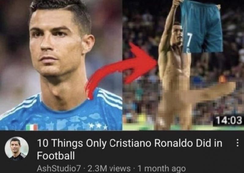 Funny YouTube Soccer Thumbnails