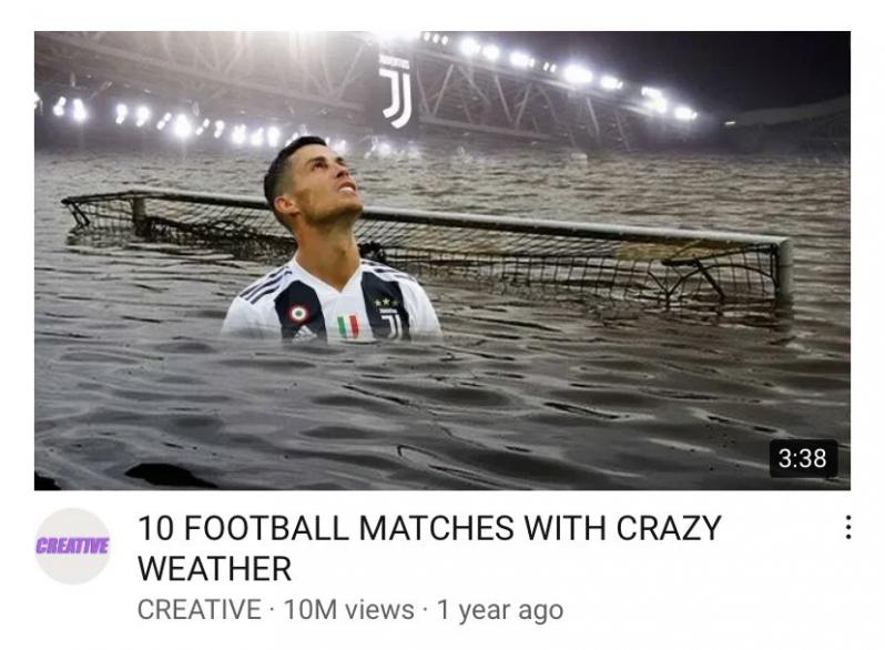 Funny YouTube Soccer Thumbnails.