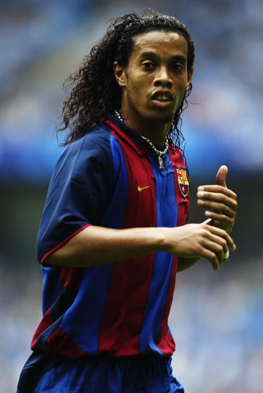 Ronaldinho hair