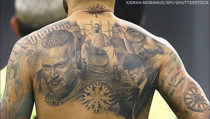 Nicolas Otamendi tattoos