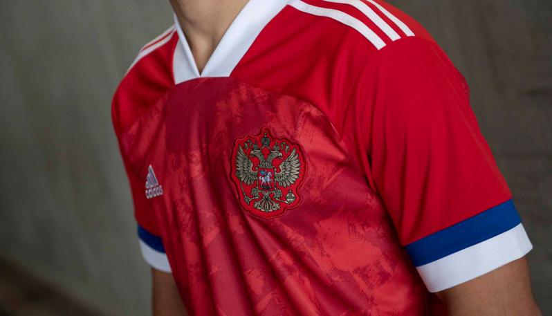 Russia soccer jersey
