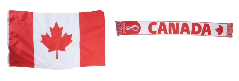 Canada Flag & Scarf