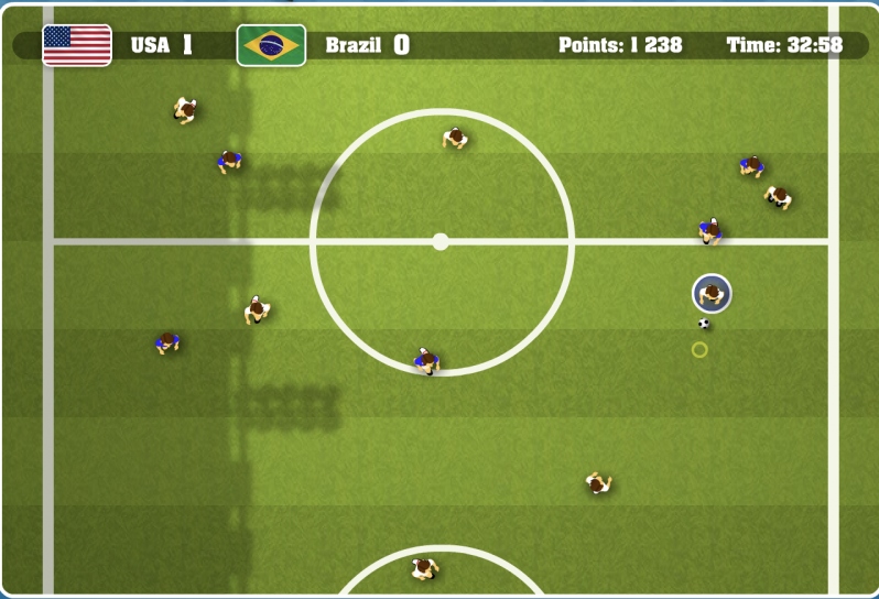 Simple Soccer Championship is simple, slow-paced and fun.