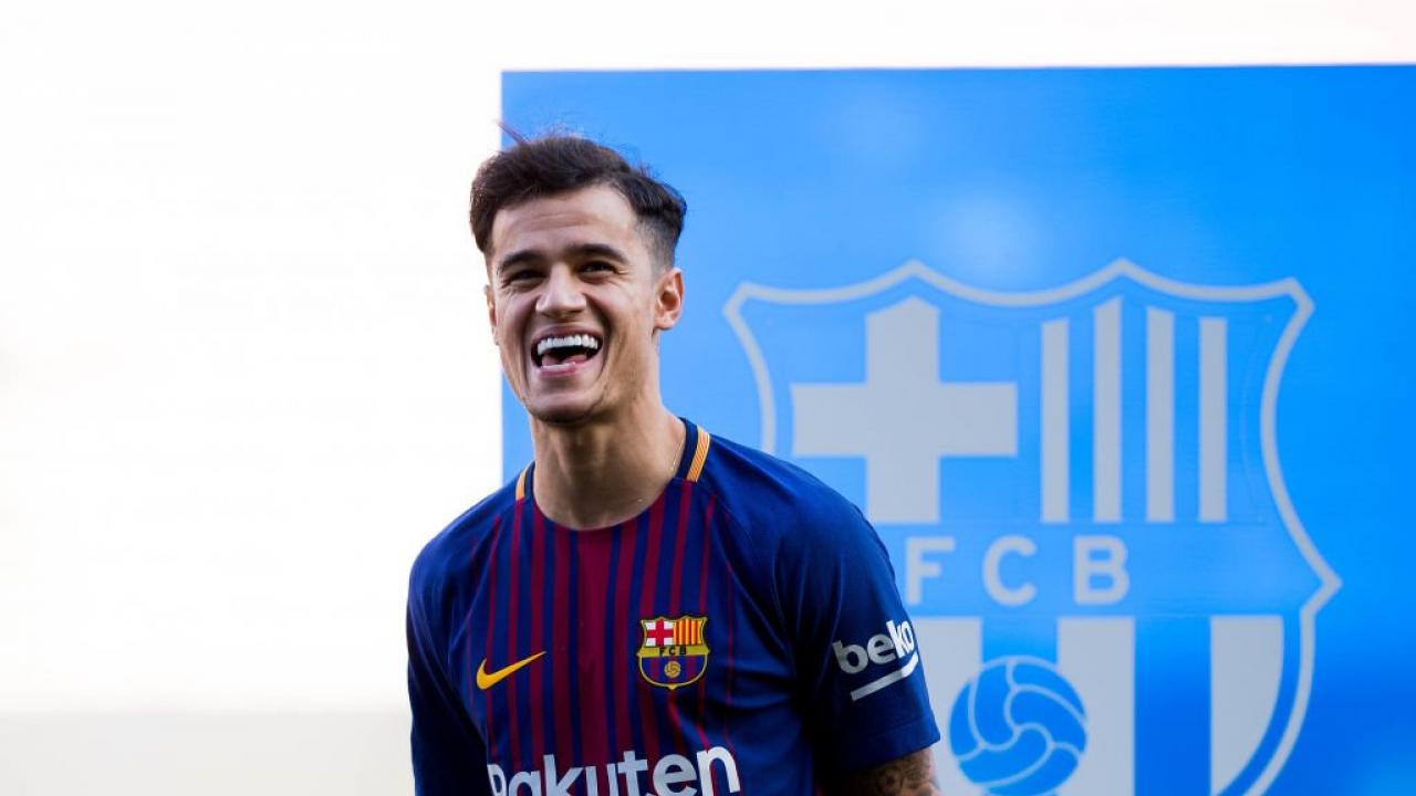 Philippe Coutinho At The Camp Nou