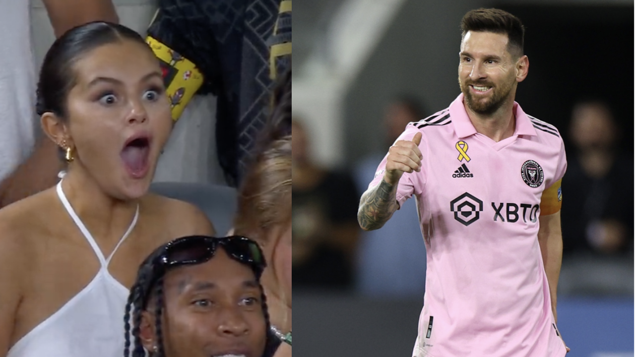 Celebrities react to Messi