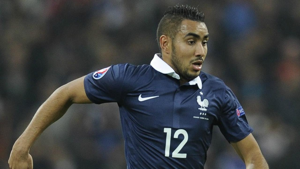 The birthday boy, Dimitri Payet in action for France. 