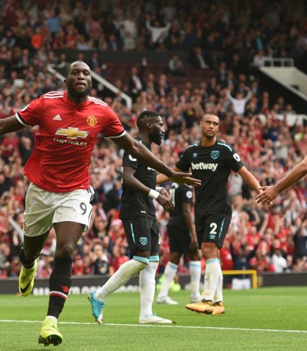 Romelu Lukaku Scores On His Premier League Debut Manchester United