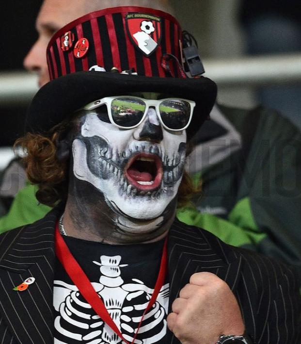 Bournemouth Fans Halloween Spirit