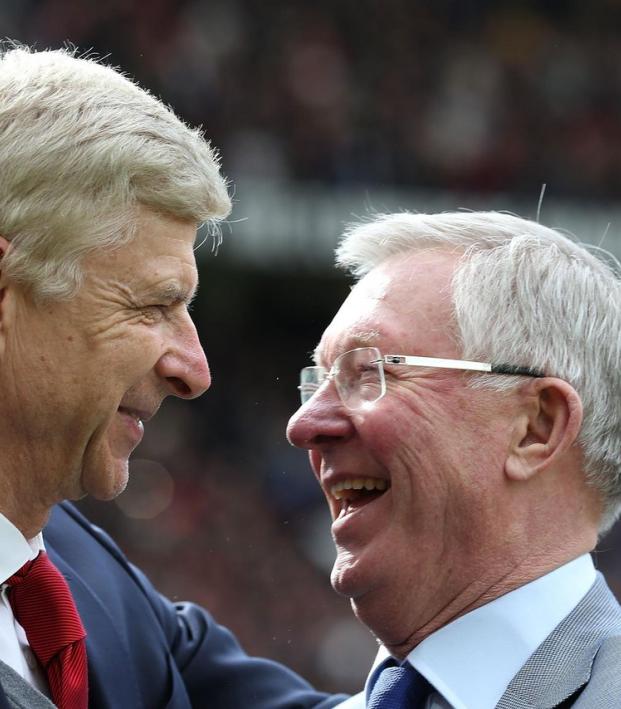 Arsene Wenger And Sir Alex Ferguson