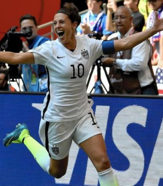 Relive Carli Lloyd's Hat-Trick from the World Cup Final 