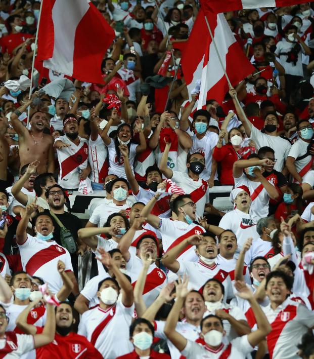 Peru supporters
