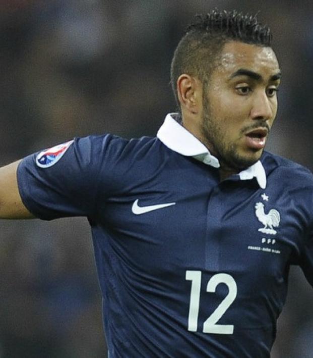 The birthday boy, Dimitri Payet in action for France. 