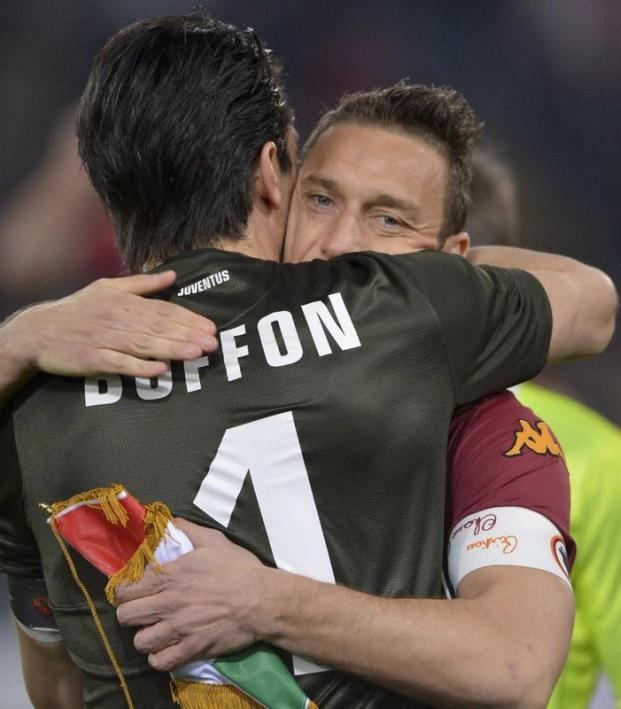 Gianluigi Buffon Quote on Francesco Totti