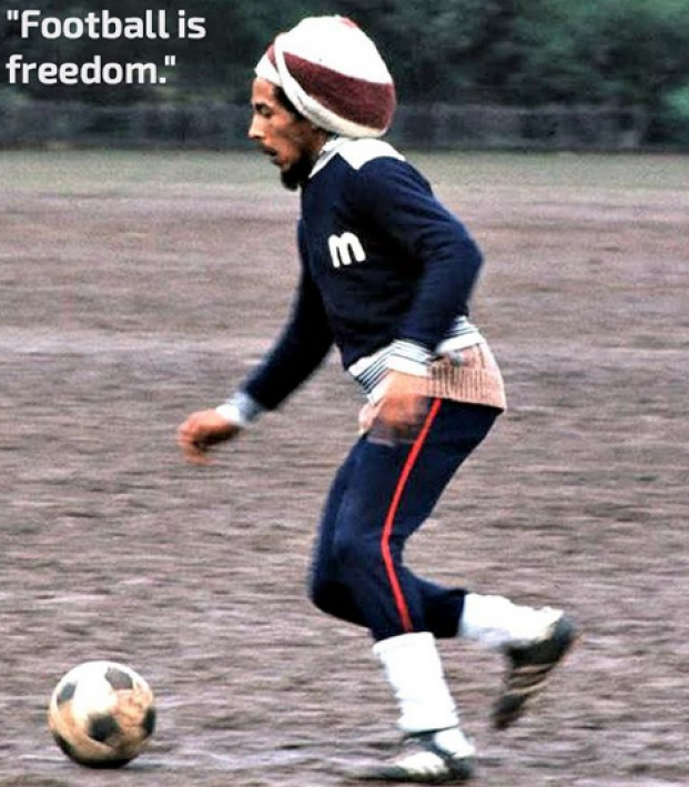 Bob Marley Football is Freedom