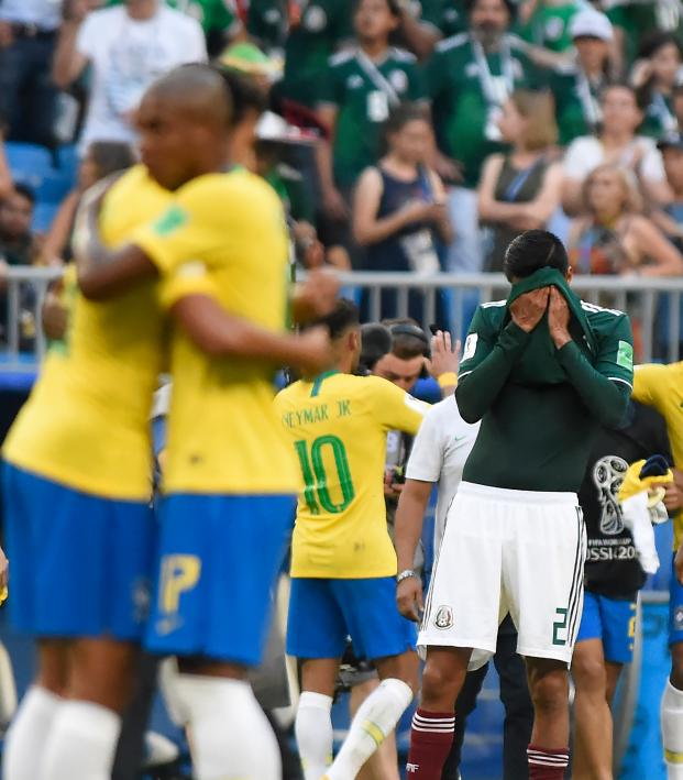 Brazil Defeats Mexico In The Round Of 16 At The World Cup