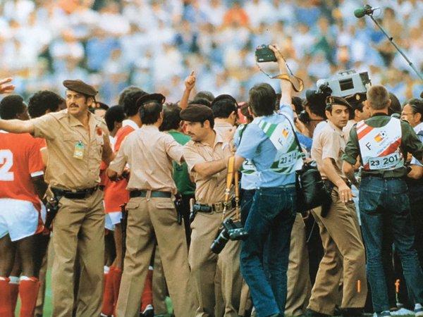 1982 World Cup Kuwait Protest
