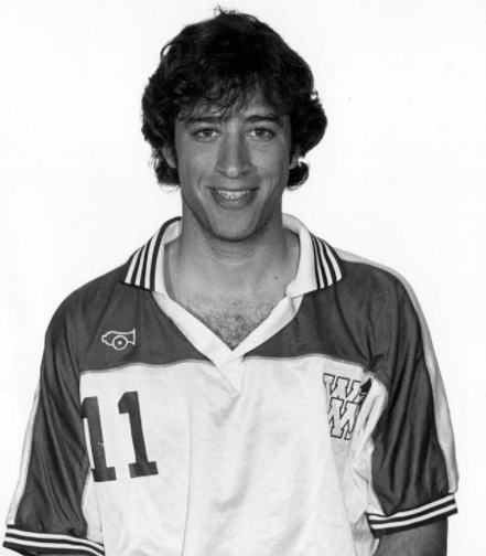 Famous celebrities who almost played professional football: Jon Stewart college soccer picture