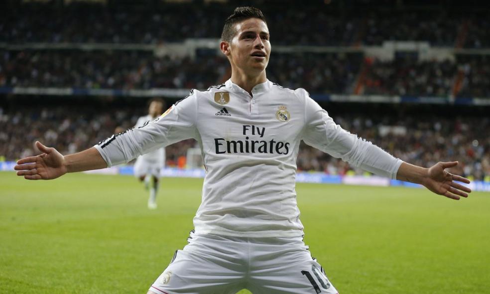 Footballers With The Most Social Media Followers - James Rodriguez 