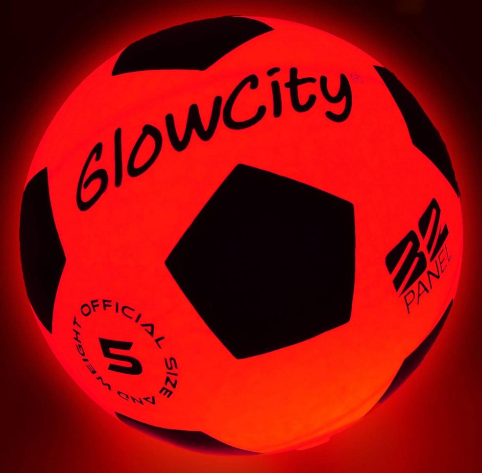Balón de fútbol LED GlowCity Light Up