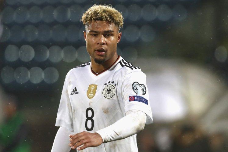 Common Goal players: Serge Gnabry