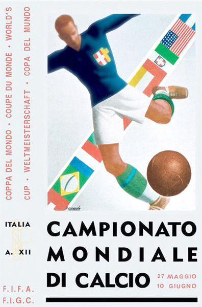 1934 World Cup poster