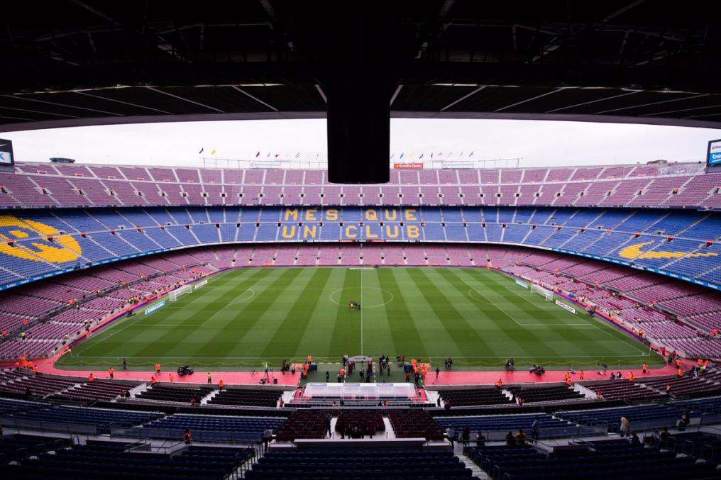 Camp Nou behind closed doors