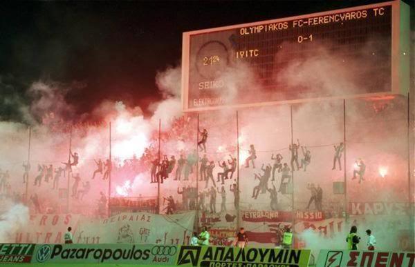 Olympiakos supporters
