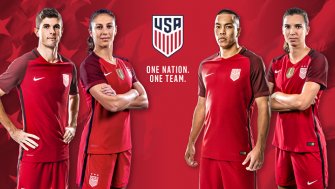 US Soccer New Kits