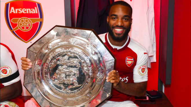 Alexandre Lacazette Community Shield