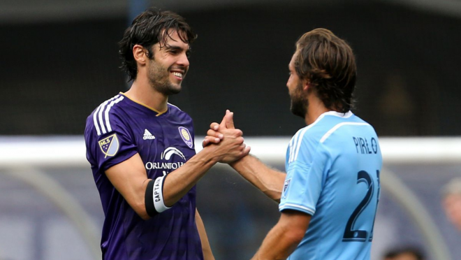 Kaká and Pirlo