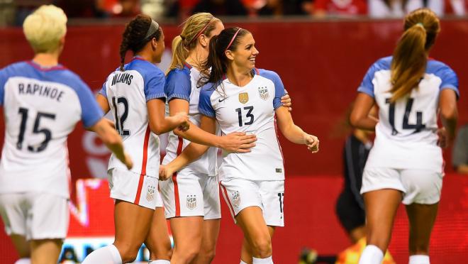 Alex Morgan goal vs. Canada