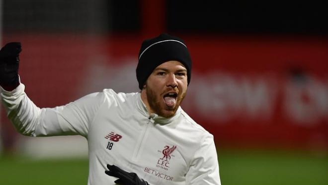 Alberto Moreno Liverpool Training