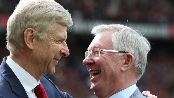 Arsene Wenger And Sir Alex Ferguson