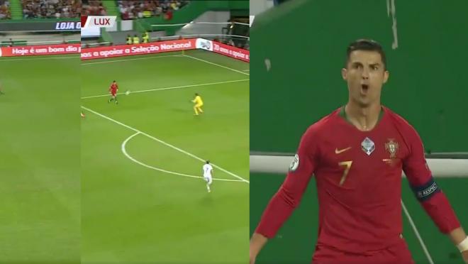 Cristiano Ronaldo Goal vs Luxembourg