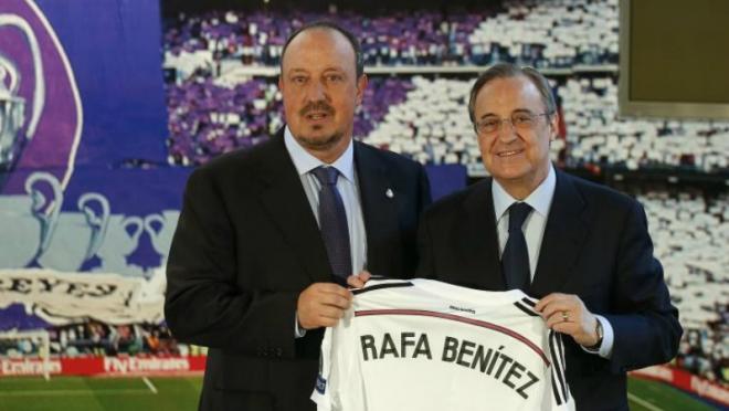 El Real Madrid contrata a Benítez como nuevo técnico