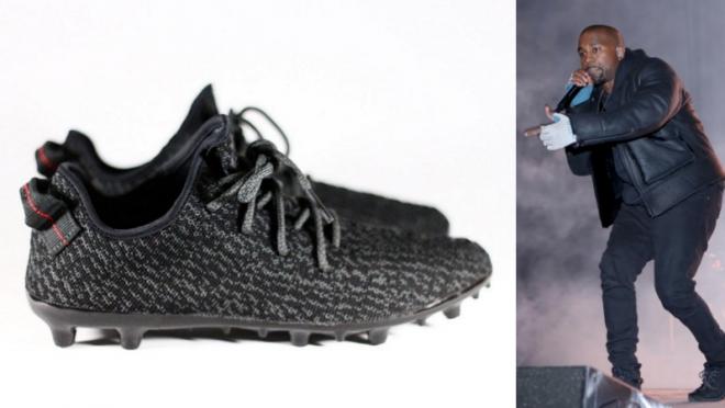 Yeezy Ace: a pair of "pirate black" adidas Yeezy Boost 350s