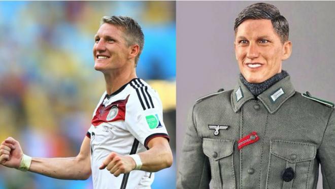 Bastian Schweinsteiger Nazi doll