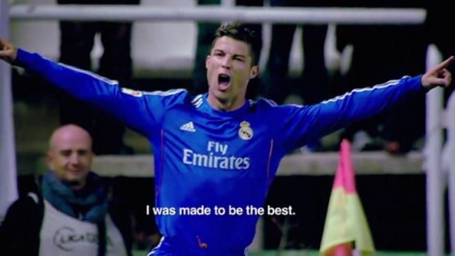 Cristiano Ronaldo's movie is coming out.
