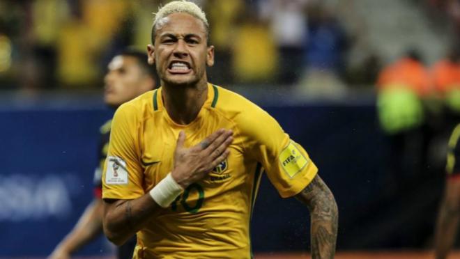 Neymar is a certainty for Brazil.