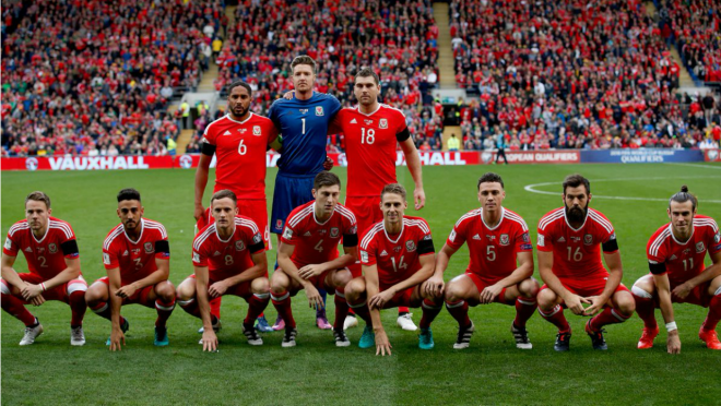 Wales team photo