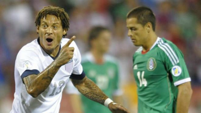 Jermaine Jones y Javier 'Chicharito' Hernandez