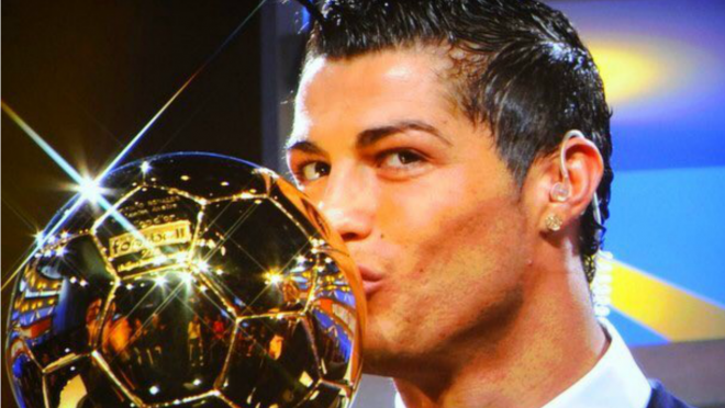 Cristiano Ronaldo wins the 2016 Ballon d'Or