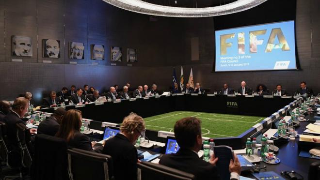 Gianni Infantino and the FIFA Council