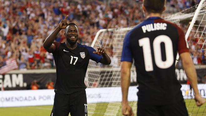 Jozy Altidore and Christian Pulisic