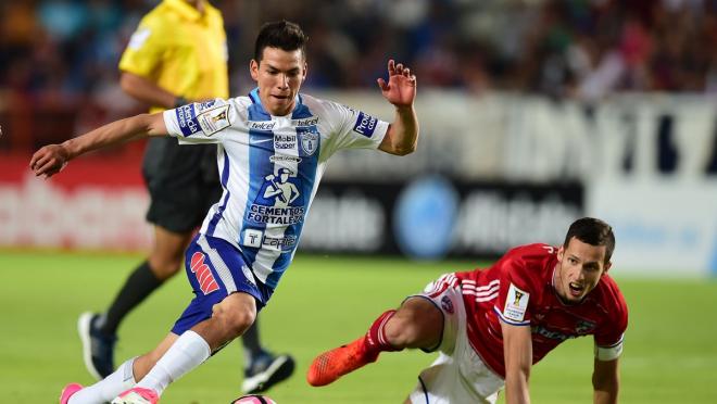 Chucky Lozano and Matt Hedges