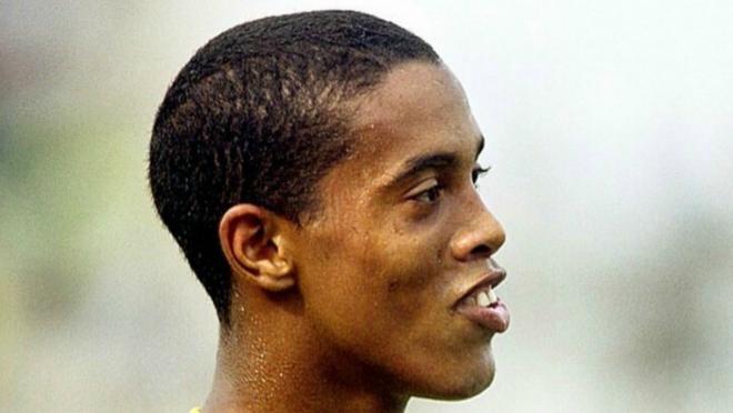 19-year-old Ronaldinho at the 1999 FIFA U-20 World Cup