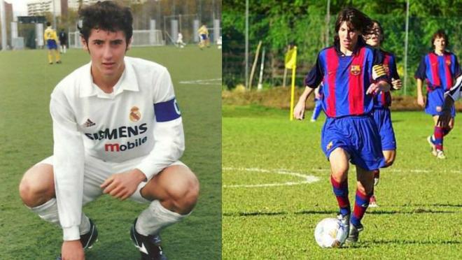 Esteban Granero and Lionel Messi