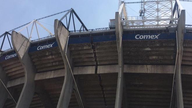 Mexico City Earthquake Estadio Azteca