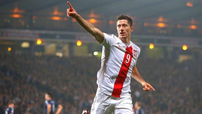 Robert Lewandowski Poland leading scorer