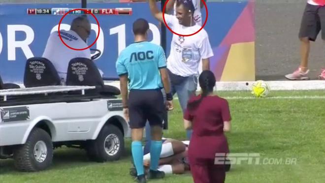 Soccer medical team fail